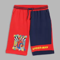 Blue Giraffe Boys Printed Shorts-image-69