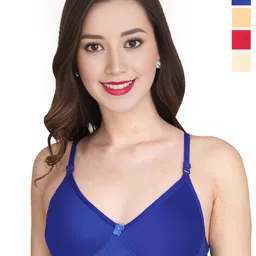 Liigne Women Full Coverage Pack of 4 Bra-picture-38