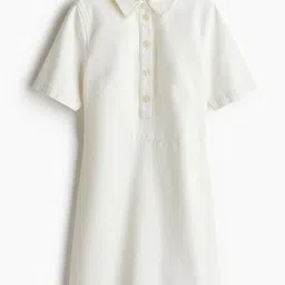H&M Collared Denim Dress-image-23