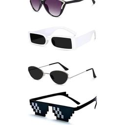 Arzonai Unisex Black Sunglasses-image-95
