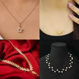 Boghra Sales Set Of 4 Gold-Plated Copper Pearls Necklace-4