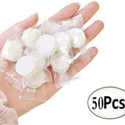Magic Compressed Facial Lotion Tissue DIY Spa Face Mask PACK OF 50 Coin Tissues ]-image-65