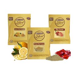 Online Quality Store Set Of 3 Natural Mask Powder-43