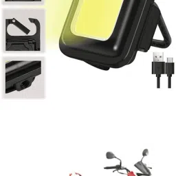 Small LED Flashlight COB Rechargeable Keychain Q349 LED Lantern-14
