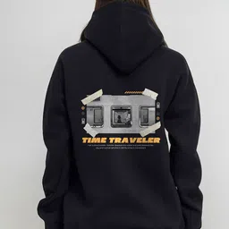SPARROW Women Printed Hooded Sweatshirt-image-43