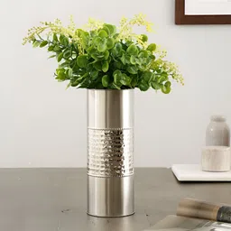 Maison Modern Textured Stainless Steel Flower Vase-picture-9