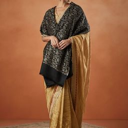 Pashmoda Women Floral Woven Design Shawl-26