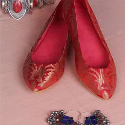 Saagah Women Printed Ballerinas-48