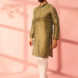 Anouk Men Regular Kurta with Pyjamas image 3