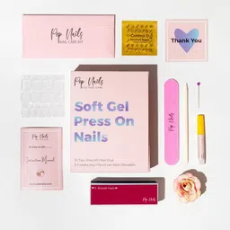 Pep Nails 24 Pcs Artificial Glided Soft Gel Press On Nails-36