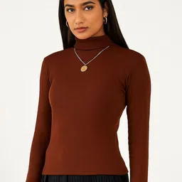 Colorchakra High Neck Cotton Top-picture-1
