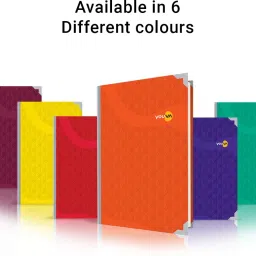 Youva Case Bound My Notes 21x33 cm Regular Notebook Single Line 288 Pages-23