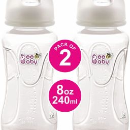 Comfort Slim Neck Baby Feeding Bottle. 100% BPA Free. Green, 240 ML, Pack of 2 - 240 ml-image-54