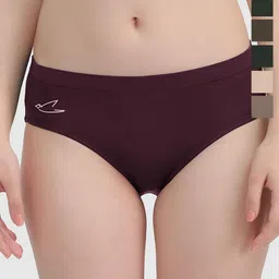 FREECULTR Women Pack Of 6 Ultra-Soft Hipster Briefs for Stretchable & Skin-Friendly-image-36
