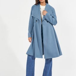 Styli Double-Breasted Longline Overcoat-picture-11