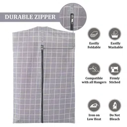 Kuber Industries Grey Set of 6 Regular Multi-Utility Organisers image 3