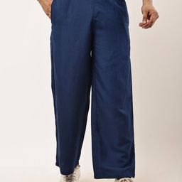 BAESD Men Relaxed Fit Mid-Rise Pleated Regular Trousers-picture-36