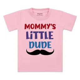 Arvesa Kids Typography Printed Applique T-shirt-picture-23