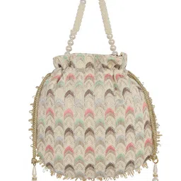 Lavie Noor Embroidered Potli Clutch-picture-38