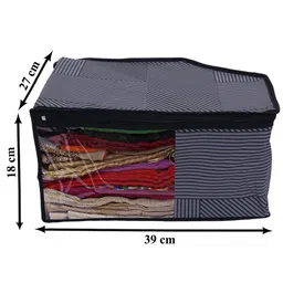 Kuber Industries Grey Set of 3 Regular Multi-Utility Organisers image 5