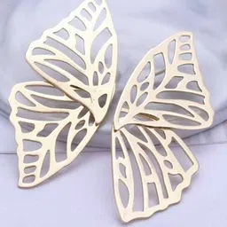 Celestria Gold-Plated Korean Contemporary Shaped Studs-21