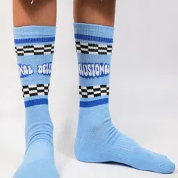 Lazy Bums Unisex Patterned Above Ankle Length Socks-36