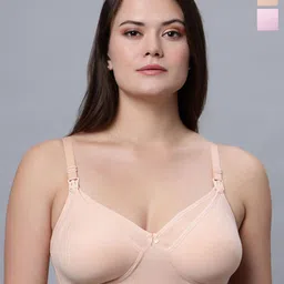 In Care Women Pack of 2 Maternity Full Coverage Lightly Padded and Non-Wired Bra-picture-10