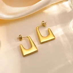 FIMBUL Square Hoop Earrings-51