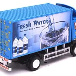 yaah creation Plastic penther truck with gate openable without battery with pullback action image 5