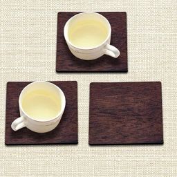 Pack of 6 Wooden MDF Wood Tea Cup Pad | Square Coasters Cup Cork | Tea, Coffee Cup Mug Pad-image-18