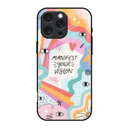 QRIOH Abstract Printed iPhone 16 Pro Max Back Case Mobile Accessories-4