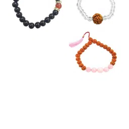 Divine souvenirs Unisex Set Of 4 Artificial Beaded Bracelets-57