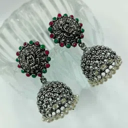MERA HAAT Contemporary Jhumkas Earrings-picture-13