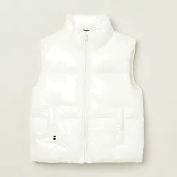 Tommy Hilfiger Girls Solid Windcheater Puffer Jacket-image-51