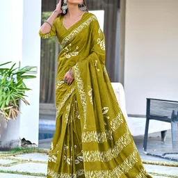 Pandadi Saree Batik Block Printed Ready to Wear Sarees-picture-38