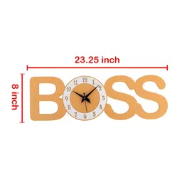OLIVE TREE Yellow & White Traditional Wall Clock-image-20
