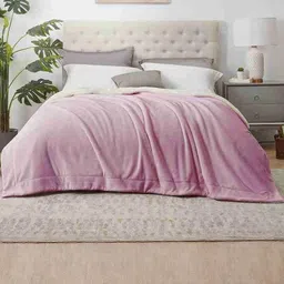 Doristyle Pink 500 GSM Double Bed Blanket-picture-7