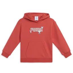 Puma Girls Hello Kitty And FriendsCotton Hooded Sweatshirts-image-3