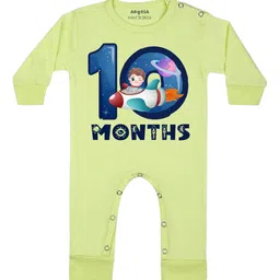 Arvesa Infants Printed Round Neck Bodysuits-image-72