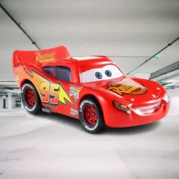 Red Racing Car Metal Alloy Model Toy For Kids.-image-73