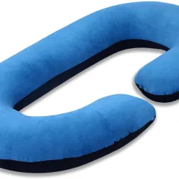 Cozy: Maternity C-Shaped Body Maternity Pillow for Pregnant Women Microfibre Abstract Pregnancy Pillow Pack of 1-image-35