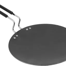 100% Pure Iron Tawa with Insulated Handle /Loha Roti Tawa/Chapati/Paratha Tawa Tawa 25 cm diameter-8