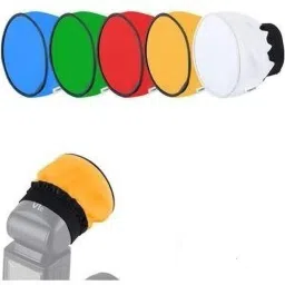 Cam cart LD1 Universal Diffuser for Canon, Nikon, Olympus,Pentax, Sony, Sigma and Other Three color LD1 (White, Blue, Red) Color Diffuser image 2