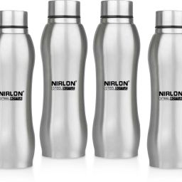 Ozone Stainless Steel Single Wall Water Bottle/Fridge Refrigerator Bottle 1000 ml Bottle-21