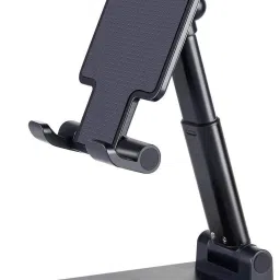 ANY KART Phone Stand, [2021 Updated] Angle Height Adjustable Mobile Phone Holder, Table Stand, Foldable Mobile Phone Stand, Mobile Stand for Table for Study Single Gimbal for Mobile-0