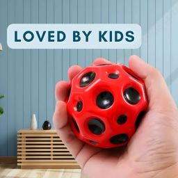Multicolor Bouncing Moon Ball, Price For 4pcs | RP1171(4-20)-33