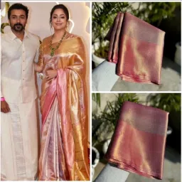 Woven Kanjivaram Tissue Saree-image-1