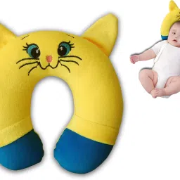 baby feeding support pillow, pillow for baby, newborn baby head shaping pillow Cotton Smiley Baby Pillow Pack of 1-image-93