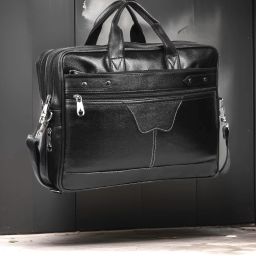 Men & Women Black Messenger Bag-image-99