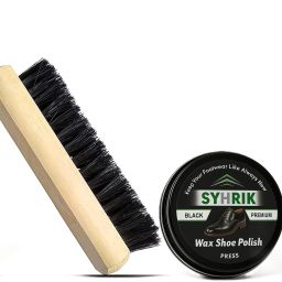 Oinic (Pack of 4) Black Paste & Liquid shoe polish, Shoe brush and Instant Shoe shiner Leather, Patent Leather, Synthetic Leather Shoe Liquid Polish-image-84
